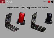 TTfone Nova TT650 - Mobile Phone with Big Button for Elderly